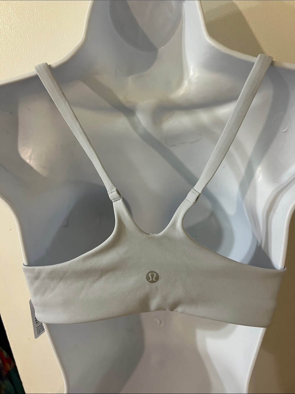 Lululemon Wunder Train Strappy Racer Bra, Stretch Blue, Size 10, A/B Cup NWT - Picture 6 of 10